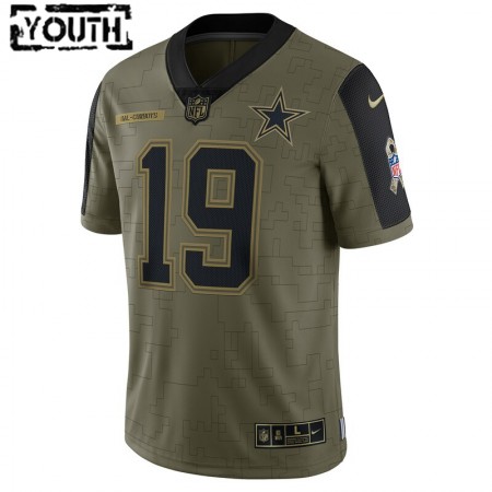 Camiseta Niño NFL Dallas Cowboys Amari Cooper 19 Nike 2021 Salute to Service